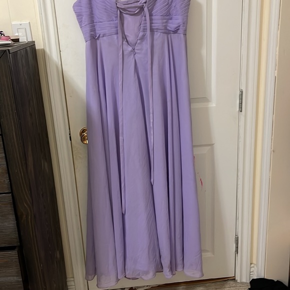 Custom Altered Lilac Gown- Empire Waist - Picture 2 of 9
